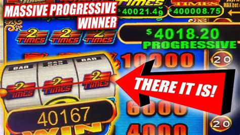 Massive High Limit Slot Machine Win on a  .